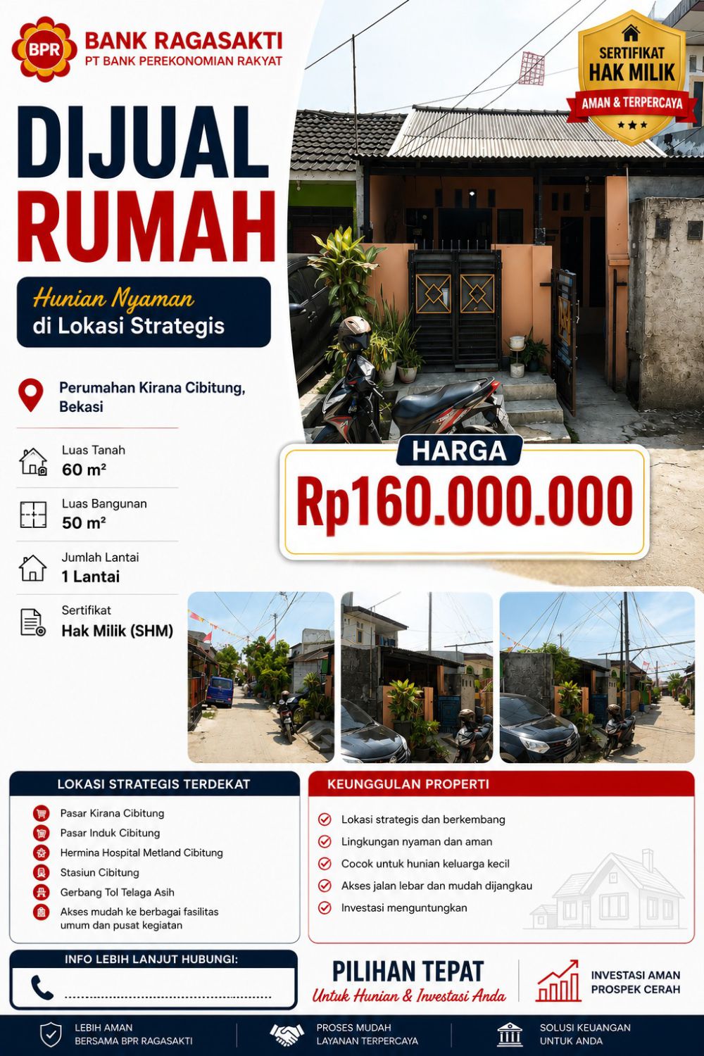 Rumah Perumahan Kirana Cibitung, Bekasi